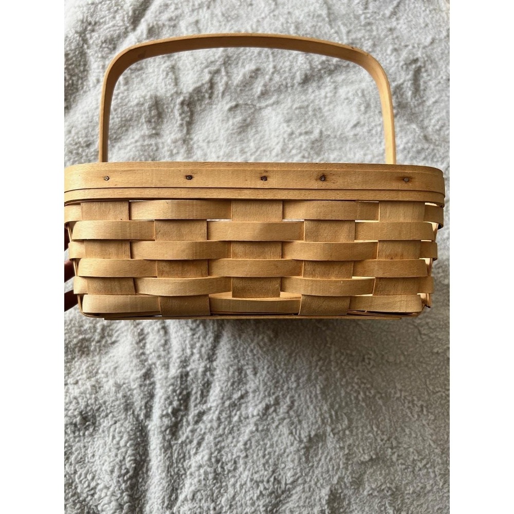 Longaberger‎ 1998 Square Pie Basket - Picture 5 of 7